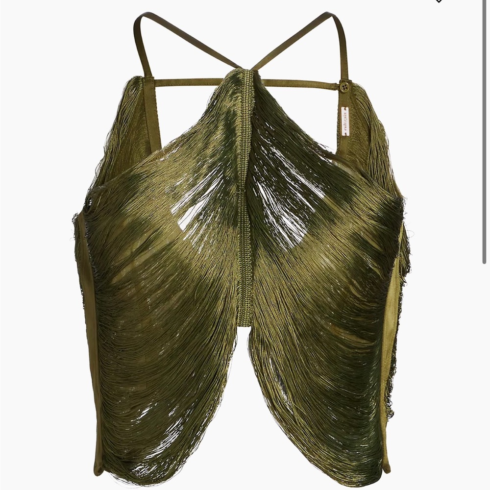 NWT Cult Gaia Quella Top in Serpent— XS